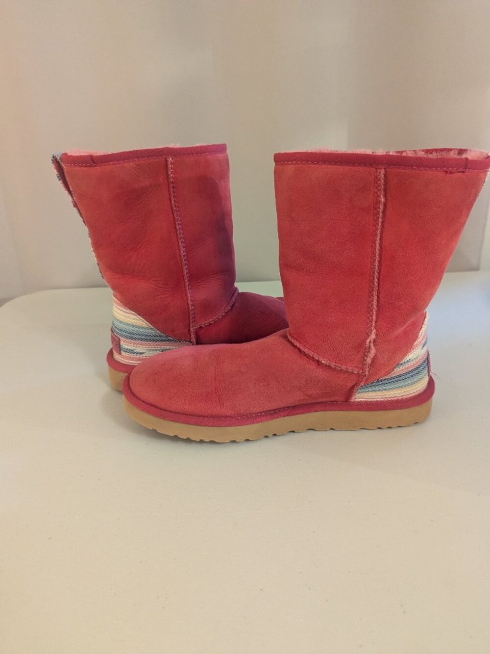 Ugg Classic Short Boots - Serape Pink